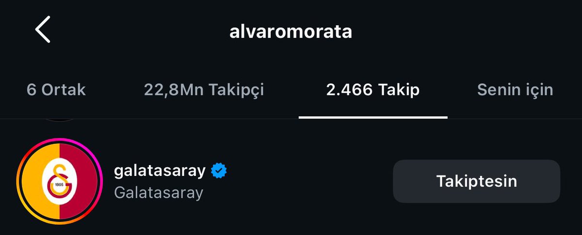🔥 Alvaro Morata, Galatasaray'ı takip etmeye başladı.