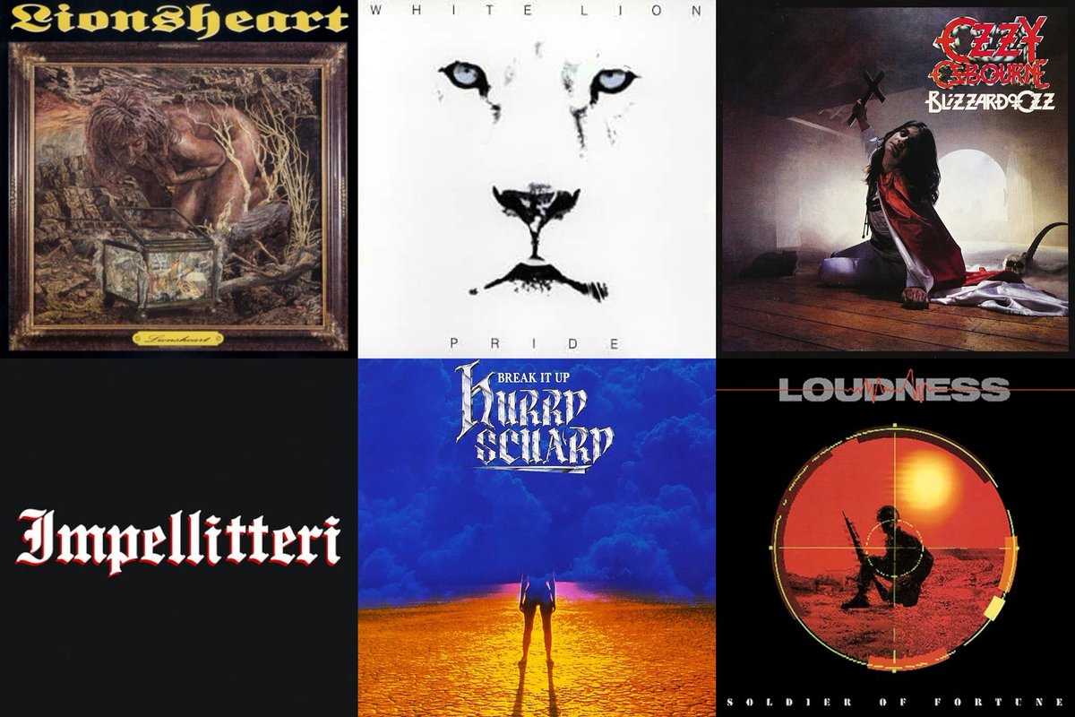 #LIONSHEART 1st
マーク・オワーズ
PRIDE / #WHITELION
ヴィト・ブラッタ
Blizzard of Ozz / 
#OZZYOSBOURNE
ランディ・ローズ
#Impellitteri 1st
クリス・インペリテリ
BREAK IT UP / #HURRYSCUARY
中間英明
SOLDIER OF FORTUNE /  
#LOUDNESS 
高崎晃

HR/HMで最も好きな
ギターソロは Mr. Crowley