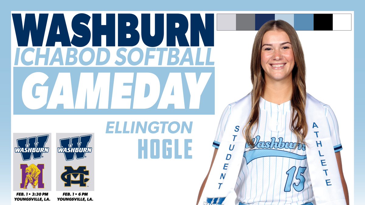 Washburn Softball (@ichabodsb) on Twitter photo Day 2 of the Mardi Gras Invitational with a pair of games on the docket for the Ichabods in Louisiana #GoBods
๐ | Miles
โฒ๏ธ | 3:30 pm
๐ | No. 4 Mississippi College
โฒ๏ธ | 6 pm
๐บ | facebook.com/WashburnUniverโฆ
๐ | Live stats for Mississippi College game: gochoctaws.com/sidearmstats/sโฆ Day 2 of the Mardi Gras Invitational with a pair of games on the docket for the Ichabods in Louisiana #GoBods
๐ | Miles
โฒ๏ธ | 3:30 pm
๐ | No. 4 Mississippi College
โฒ๏ธ | 6 pm
๐บ | facebook.com/WashburnUniverโฆ
๐ | Live stats for Mississippi College game: gochoctaws.com/sidearmstats/sโฆ