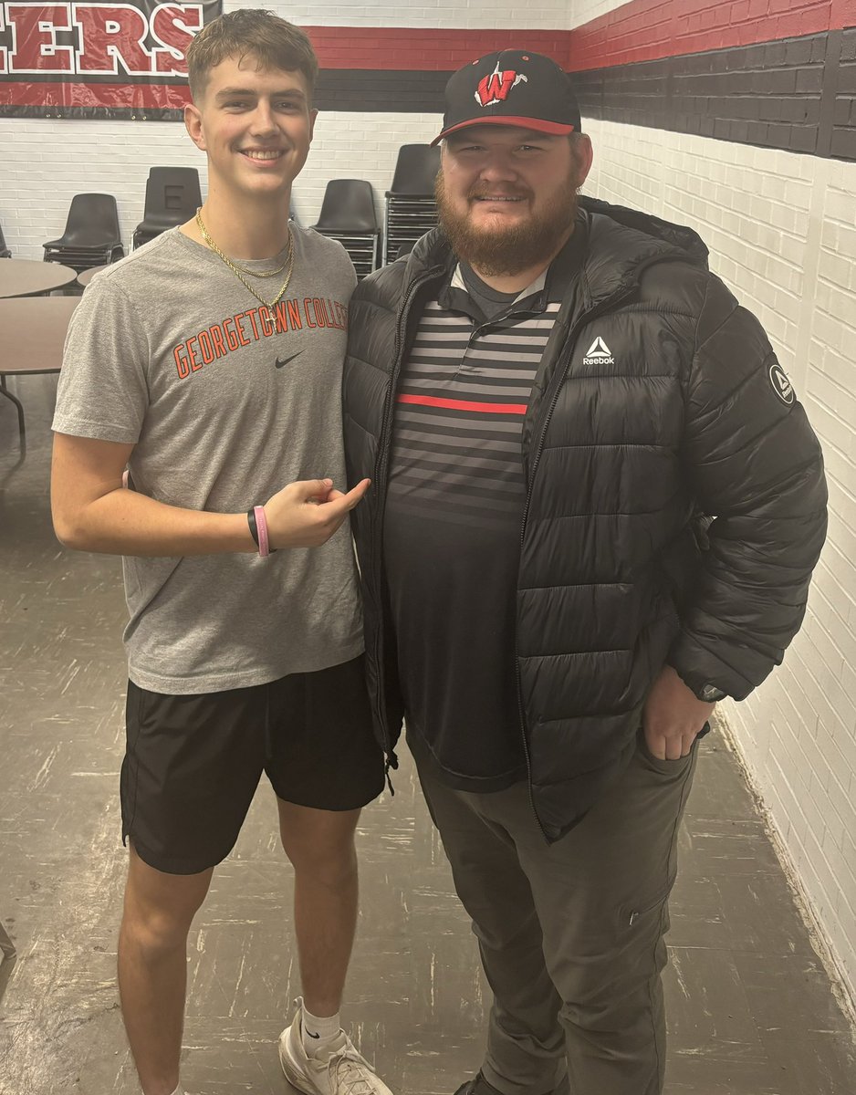 CoachHar's tweet image. Congratulations to @EstepKade  on signing his letter to commit to play for  @Gtown_Football ! They secured a great student athlete for sure!!