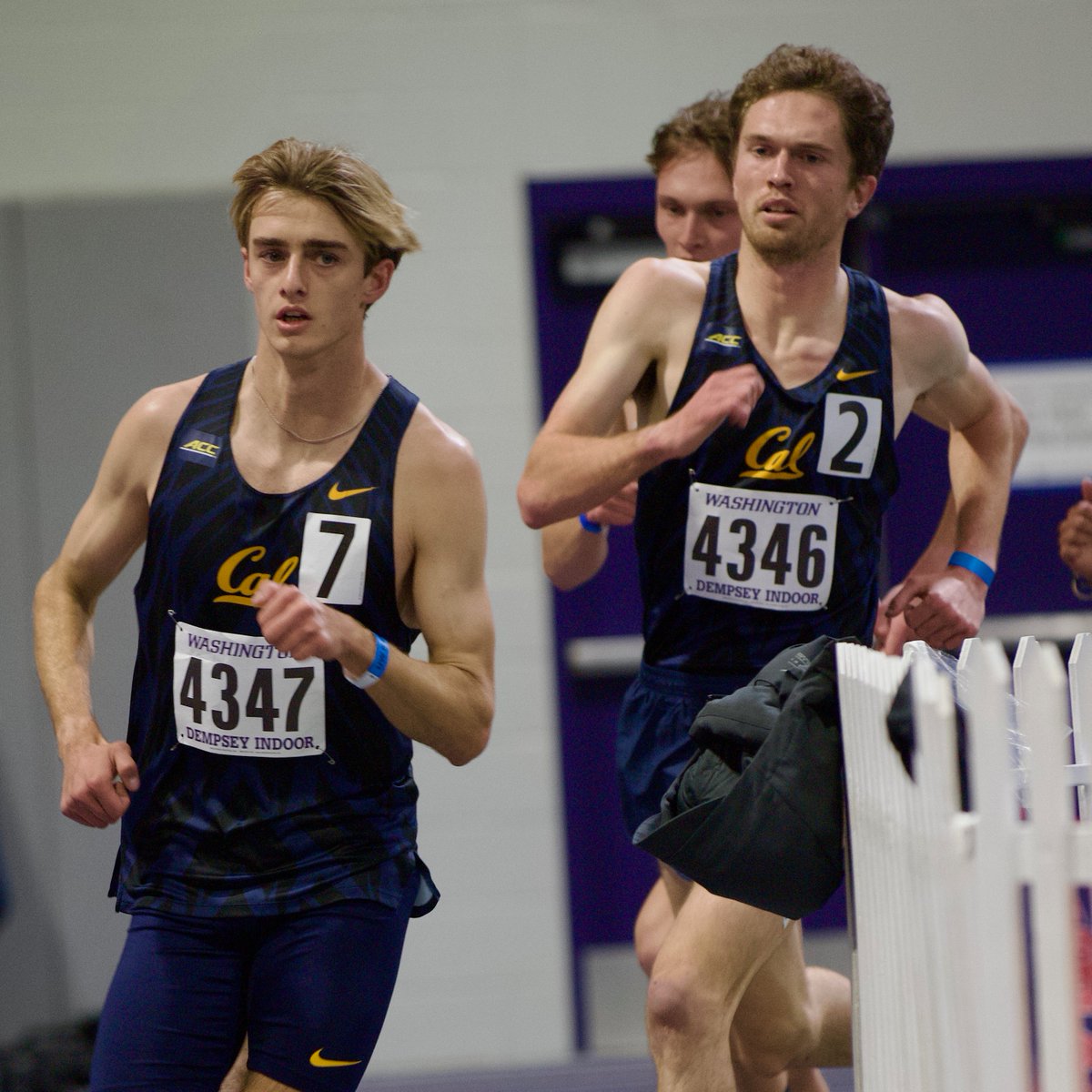 3000m - Men (UW Invitational)

Two more program Top 10s for the Bears!!

3. Justin Pretre 7:53.44 (PR, 4th Cal History)
6. Garret MacQuiddy 7:54.18 (PR, 5th Cal History)
47. Rowan FitzGerald 8:21.40 (PR)
48. Caden Carney 8:21.46

#GoBears🐻