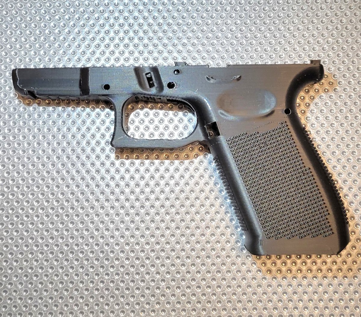 ThisIsStevePost's tweet photo. All cleaned up, happy with the outcome, gotta order the rest of the parts...
Hit the comments on where to go for good deals for parts, thanks!
Printed on Ender5s1
Nosel temp 210
Bed temp 56
Print speed 89%
#3d2A #2A3d #3dprinted #g19x #g45 #glock https://t.co/gWMDHPbE65