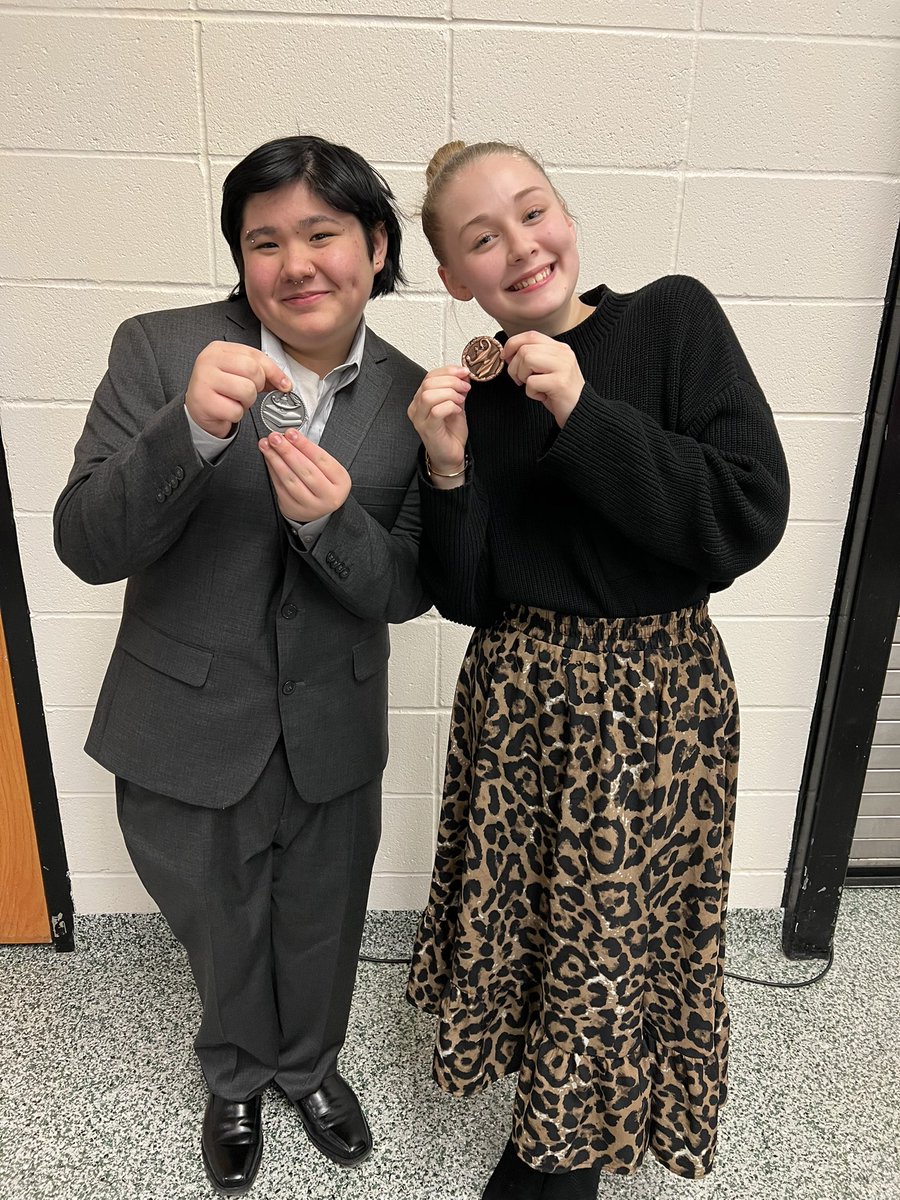 Exciting start to the Forensics season for our novice Congressional debaters <a href="/smsdebate/">SMS Speech & Debate</a> workshop &amp; tournament! Huge congrats to Maddie for placing 4th and Oliver for taking 2nd! 🥈🥉 Great start, Hawks! Keep honing those skills! #DebateTeam #HawksPride <a href="/OEActivities/">Olathe East Activities</a>