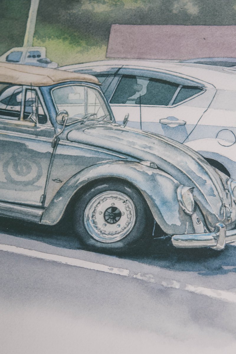 atelier_kosaka's tweet photo. 「SR400 / Beetle」

F6 / 透明水彩 / ウォーターフォード紙

#moto #motodrawing #motoart #drawing #motorcycle #絵 #イラスト #illust #illustration #art #コサカのアトリエ #バイクイラスト #sr400 #watercolordrawing #watercolor #水彩画 #透明水彩 #sr400cafe #caferacer https://t.co/6MuYl3UwT8