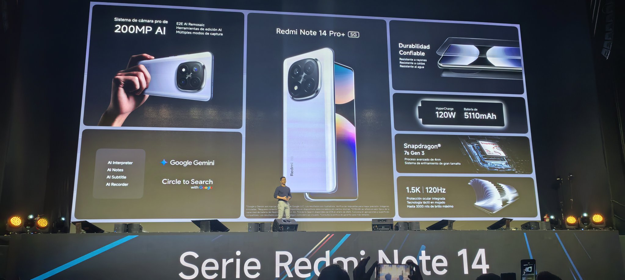 Xiaomi lanza en Perú su nueva serie Redmi Note 14