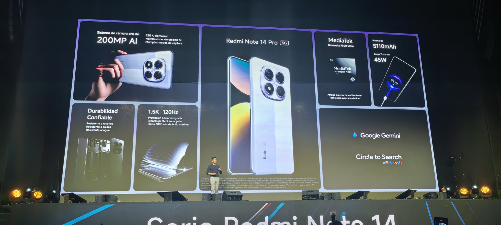 Xiaomi lanza en Perú su nueva serie Redmi Note 14