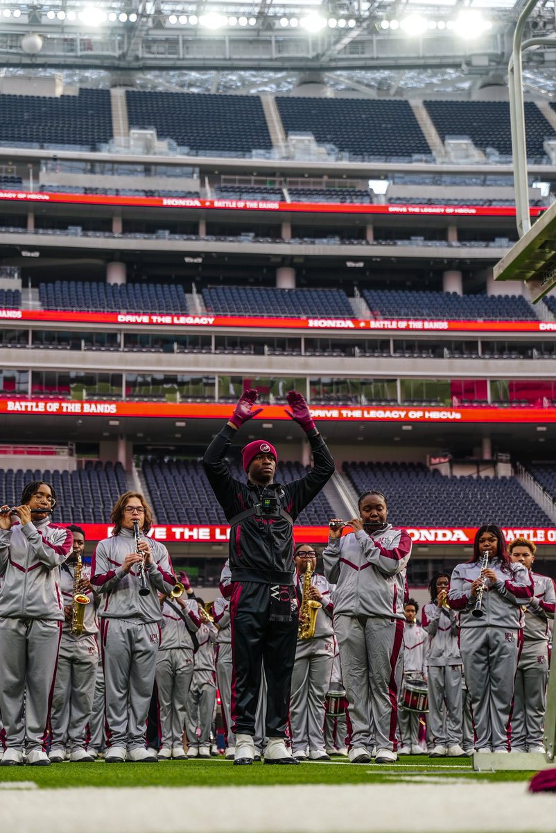 aamuedu's tweet photo. Alabama A&amp;M MMW Gears Up for the Honda Battle of the Bands happening tomorrow at 1:00 PST🔥🥁 https://t.co/E422JHEY67