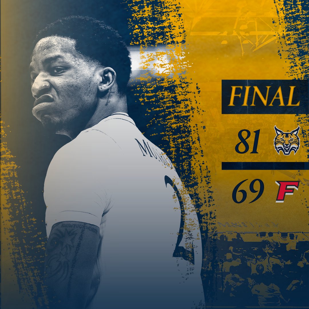 BOBCATS WIN 😼

9-1 over the first half of the #MAACHoops schedule!