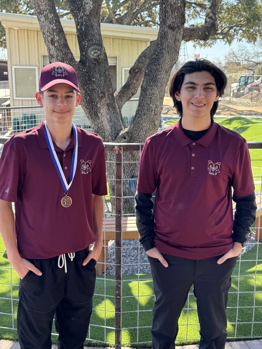 Good job on the course today Rams!!! Easton Mojica with 3rd place and Raymond Tristan with 6th. RAMFAM!!