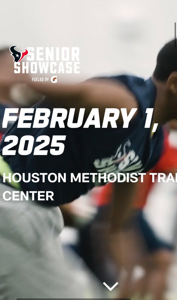 Caleb (@calebwarmsley4_) on Twitter photo Tomorrow I will be attending the Senior Showcase at NRG 1st session camp # 330 <a href="/CoachDixon_63/">Coach Stephen Dixon Sr., CAA</a> <a href="/CoachCastille/">Coach Gary S. Castille</a> <a href="/fred_vizcarra/">Coach Vizcarra</a> <a href="/SRfbshowcase/">srfbshowcase</a>
hudl.com/v/2R30rx Tomorrow I will be attending the Senior Showcase at NRG 1st session camp # 330 <a href="/CoachDixon_63/">Coach Stephen Dixon Sr., CAA</a> <a href="/CoachCastille/">Coach Gary S. Castille</a> <a href="/fred_vizcarra/">Coach Vizcarra</a> <a href="/SRfbshowcase/">srfbshowcase</a>
hudl.com/v/2R30rx