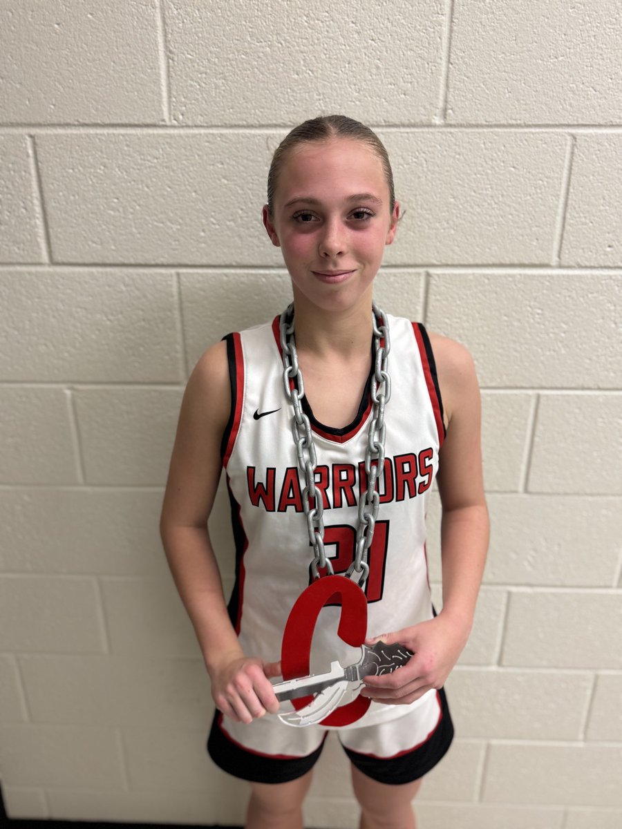 CHS Basketball (@l80warriors) on Twitter photo Tonight’s Warrior Mentality Chain goes to <a href="/MadisonMoody26/">Madison Moody</a> ! She did all of the little things tonight to help her team get the win. Played well defensively getting multiple deflections/steals while offensively she got her teammates involved moving the ball around #WARRIORMENTALITY Tonight’s Warrior Mentality Chain goes to <a href="/MadisonMoody26/">Madison Moody</a> ! She did all of the little things tonight to help her team get the win. Played well defensively getting multiple deflections/steals while offensively she got her teammates involved moving the ball around #WARRIORMENTALITY