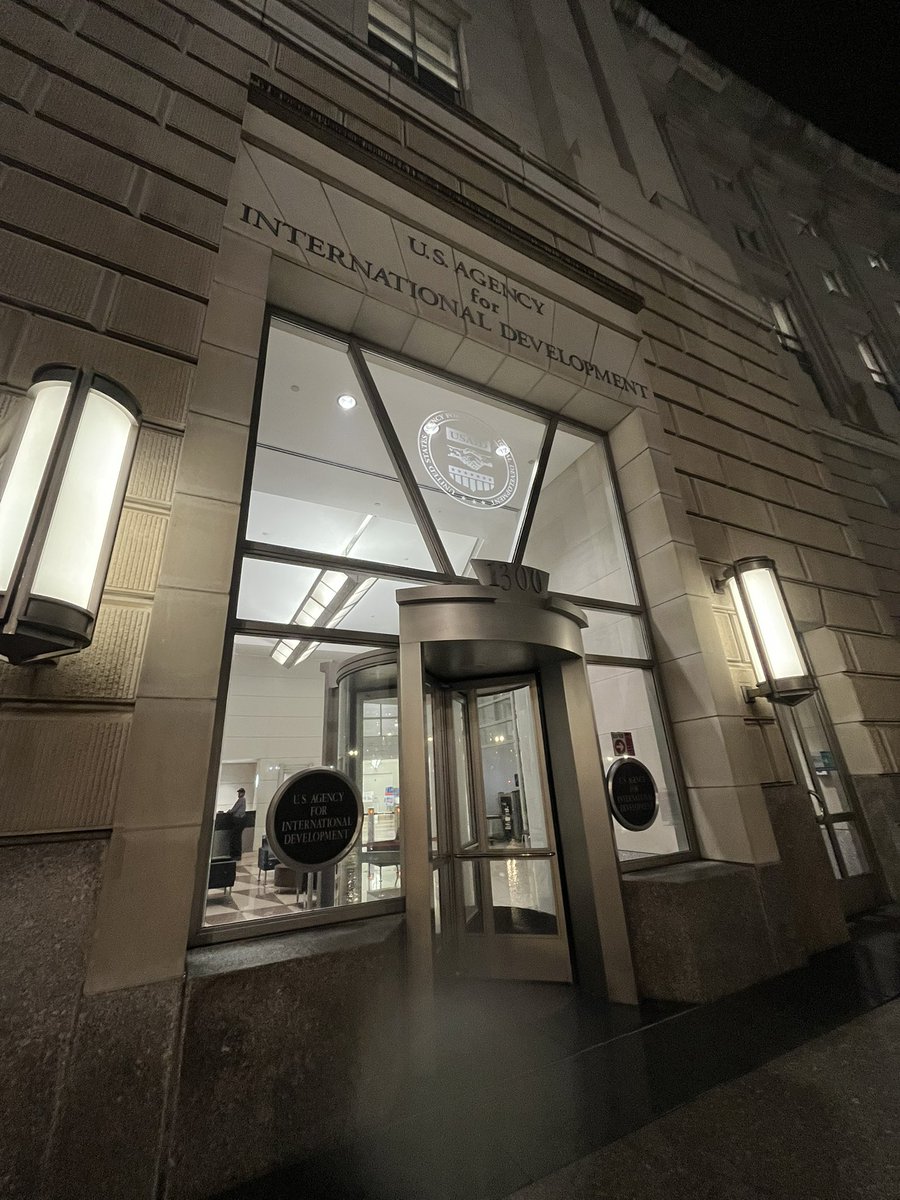 Despite the rumor mill, as of right now, logos are still up at <a href="/USAID/">USAID</a> (we checked). Let’s see what the next few hours bring… <a href="/devex/">Devex</a> <a href="/raj_devex/">Raj Kumar</a>