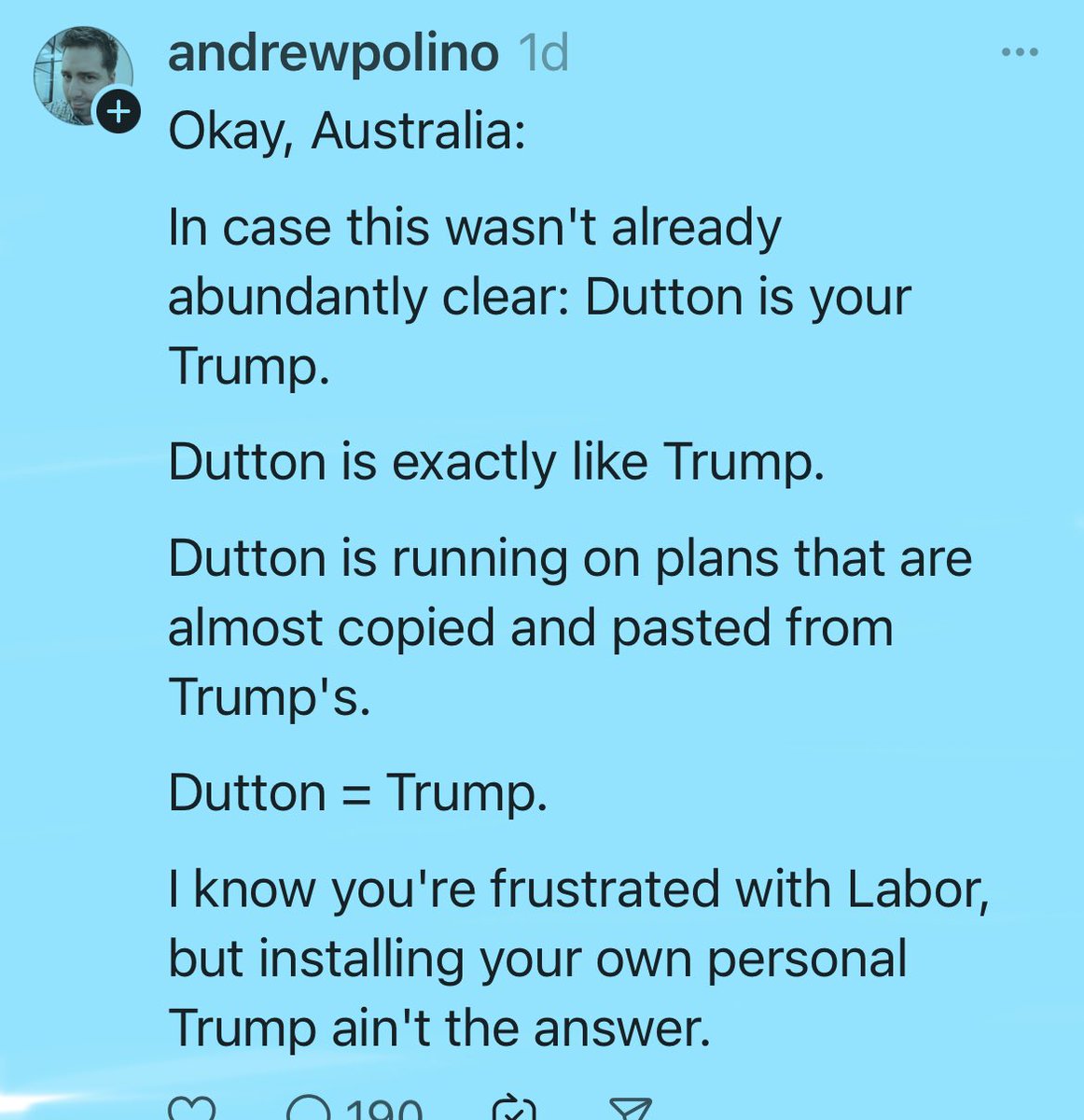 From an American that’s moved here Permanently…