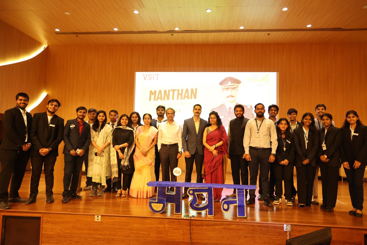 VidyalankarT's tweet image. A heartfelt appreciation for Mrs. Sampada Sharma, a pillar of strength and grace.
Kudos to the Be The Change Committee for making this vision a reality &amp;amp; to everyone who made Manthan a truly unforgettable experience!
#Manthan #BeTheChange #InspirationUnfolded #LessonsForLife
2/2