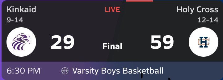 Jacob Bermudez (@txps_jacobb) on Twitter photo #10 <a href="/HCBasketball426/">Holy Cross Knights Basketball</a> takes care of business tonight at “the 426” 😤😤
The Knights get a 30 point win to improve to 13-14 on the season, they will now prepare to travel to New Braunfels next Tuesday to take on New Braunfels Christian Academy in their 2nd district meeting of the #10 <a href="/HCBasketball426/">Holy Cross Knights Basketball</a> takes care of business tonight at “the 426” 😤😤
The Knights get a 30 point win to improve to 13-14 on the season, they will now prepare to travel to New Braunfels next Tuesday to take on New Braunfels Christian Academy in their 2nd district meeting of the