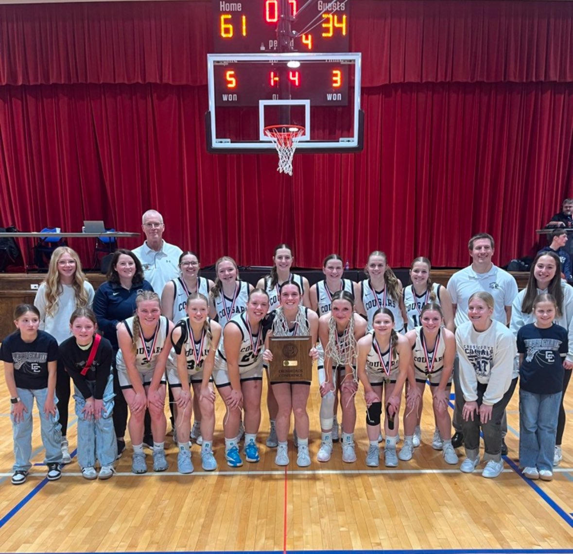 Your 2025 CRC Girls Champions. Cross County Cougars <a href="/CrossCounty1/">Cross County</a>