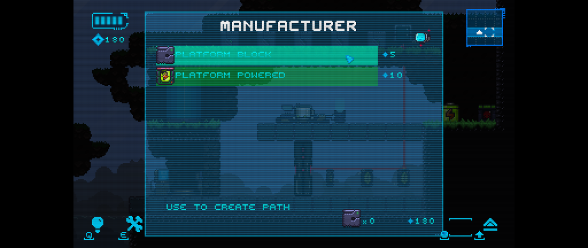 This will be the block maker screen in my metroidvania "Brain Mug". #indiegame #indiedev #gamedev #gamedevelopment #pixelart #metroidvania