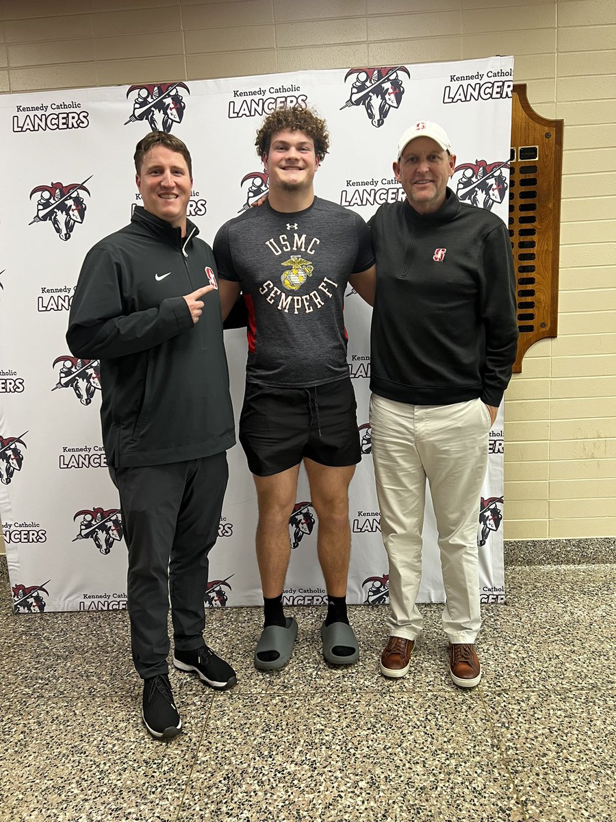 Derek Colman-Brusa (@colmanbrusa2026) on Twitter photo Thank you <a href="/TroyTaylorStanU/">Troy Taylor</a> <a href="/CoachAThompson/">Andy Thompson</a> For taking the time to come visit me at my school today. Loved meeting you both and hearing about Stanford and your program. I appreciate Stanford having an interest in me.
<a href="/StanfordFball/">Stanford Football</a> Thank you <a href="/TroyTaylorStanU/">Troy Taylor</a> <a href="/CoachAThompson/">Andy Thompson</a> For taking the time to come visit me at my school today. Loved meeting you both and hearing about Stanford and your program. I appreciate Stanford having an interest in me.
<a href="/StanfordFball/">Stanford Football</a>