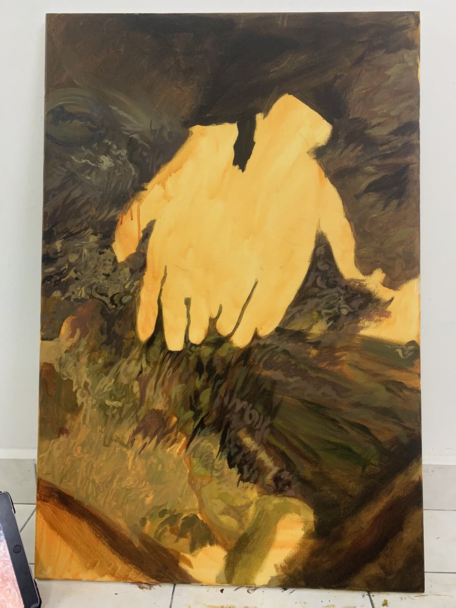 Never thought painting water could be fun.
Untitled
Using Acrylic on canvas. (2x3 feet)