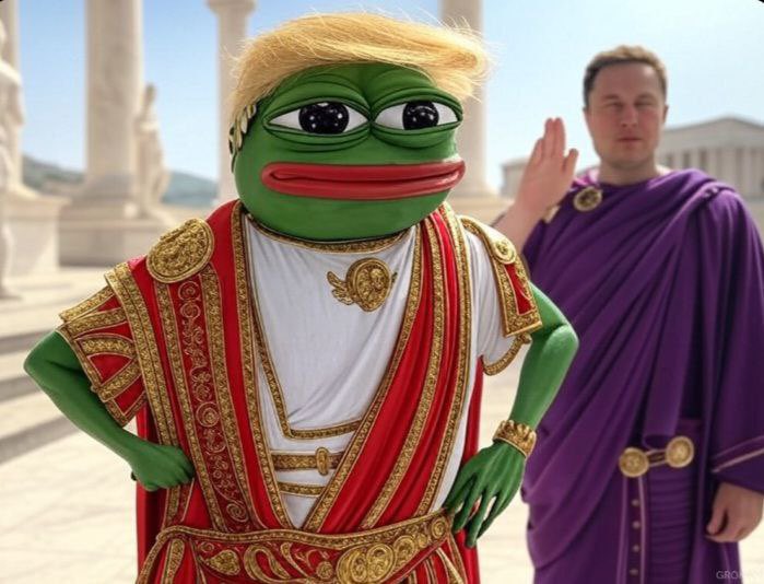 RuteckiRafa's tweet photo. @Crypto_Bullsss Aha 🐸

47th PRESIDENT 47MIL SUPPLY

Reflection in the time of TRUMPIUS MAXIMUS 🐸 

$Trumpius Maximus on Eth is the ticker. 
Ca: 0x47000a7b27a75d44ffadfe9d0b97fa04d569b323 https://t.co/vRMlFo8NPk
