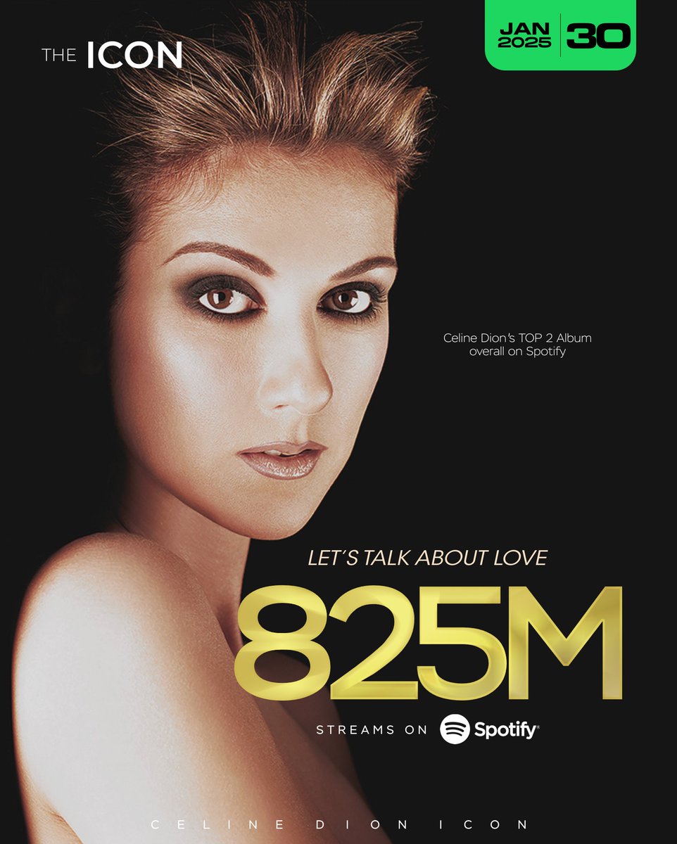 celinegidph's tweet photo. From the very first sweet melody, To the very last refrain.
#CelineDion #LetsTalkAboutLove #fyp #Foryou #spotify #streaming #viral https://t.co/1YQNcg8Bee