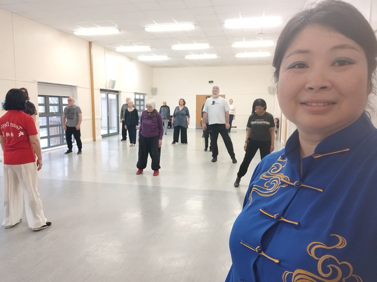 FaustinaYang6's tweet photo. Join me for tai chi lesson today 10:30am, Hampton Vale Community Centre 
#taichi #Wellbeing #mindandbody https://t.co/spOtLkfGb0