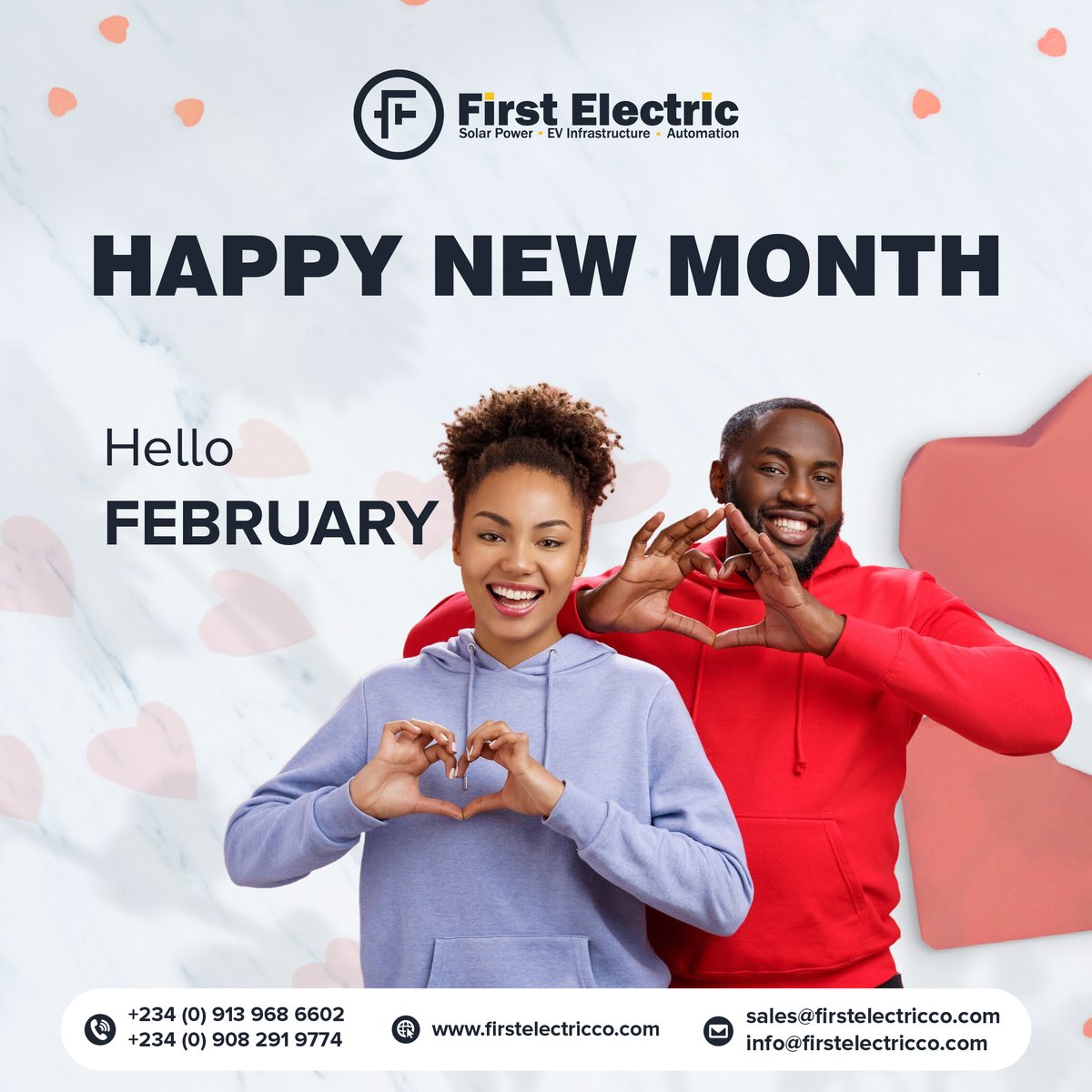 First Electric tweet media
