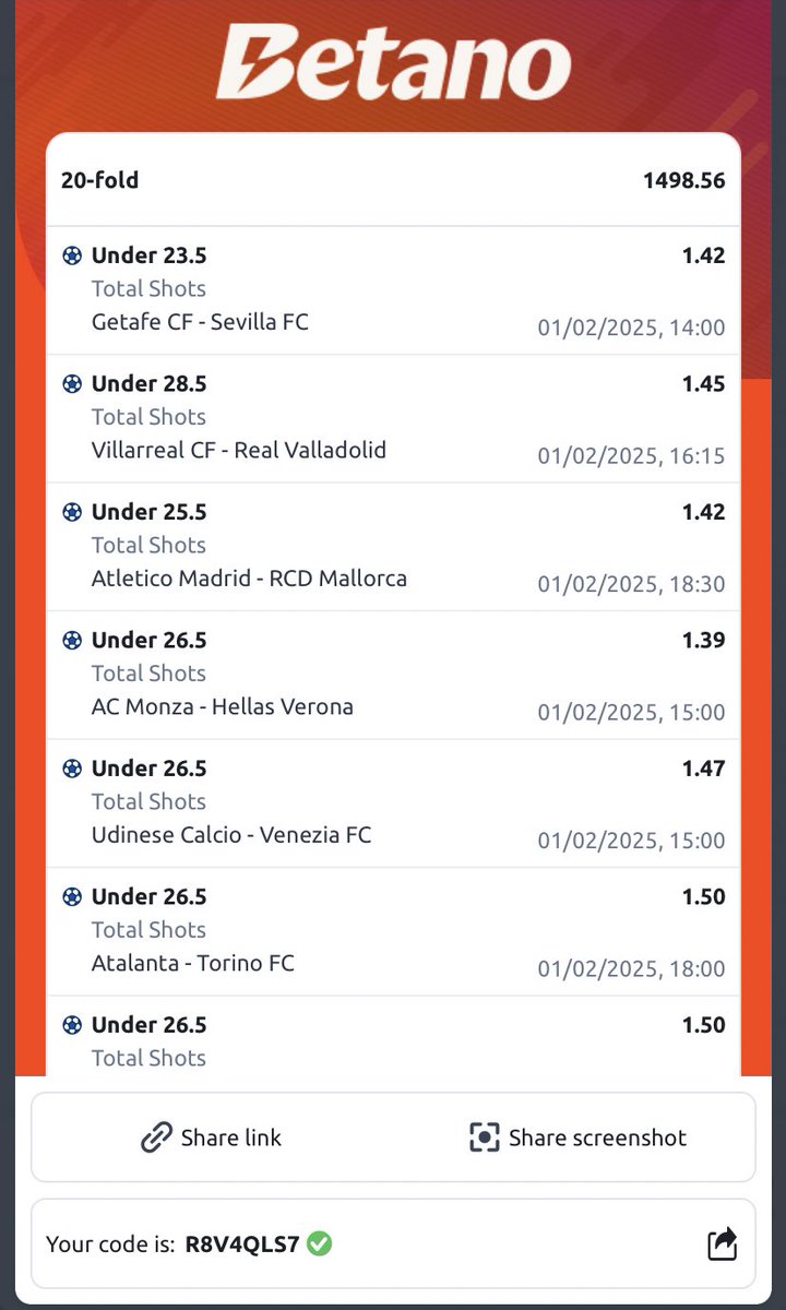 DavsmartMEDIA_1's tweet image. Long awaiting game finally here 
We pray for grace this time 
๐๐๐ฅ๐ฅ๐๐๐ฅ๐ฅ๐๐
#Code1 - R8V4QLS7 = 1.4k oddd
#Code2 - UD3689C9 = 300 odds
Retweet for others