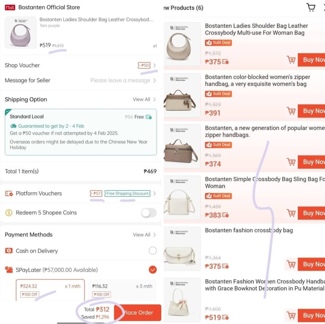 ShopexLazPH's tweet photo. Bostanten Bag,un price depends s color‼️
P50 shop vc + 15% Fashion vc + P100 off spay or shopeepay
https://t.co/WfOzXUtqPl https://t.co/JFmplMFy7y
