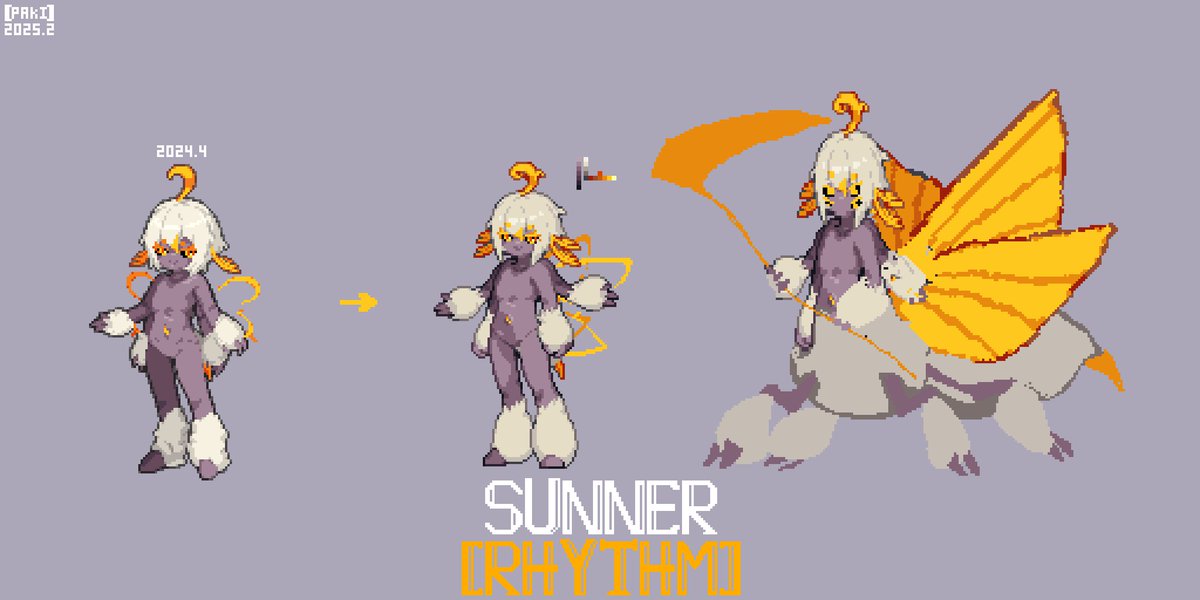 pakitheghost's tweet image. sunner
#Pixelart #OC