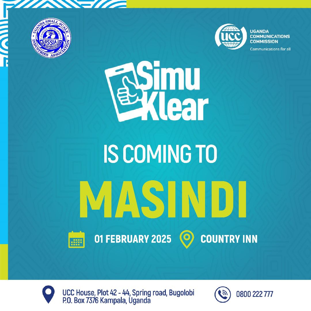 ConsumerUCC's tweet photo. Our people of #Kamuli and #Masindi ,we are with you today to share with you the gospel of Illegitimate devices and the risks they pose. Dial *197# to know your phone status. #SIMUKLEAR #MinimizeRisks #AgainstFakePhones
@UCC_Official @UgCERT https://t.co/BAhXkdoGLe