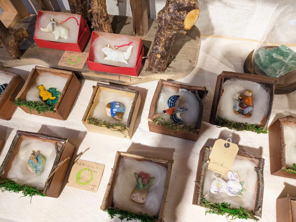 ＼今週のスローギャラリー＊2/１（土)-2/2（日)／
『私のごほうび展』
5組の作家さんの素敵な作品に出逢える、スローギャラリー主催の展示販売です。cafeslow.com/event/gallery/…