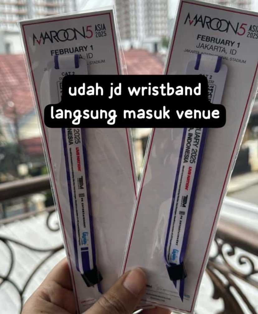 #jualtiketmaroon5 #Maroon5 #Maroon5inJakarta #jualtiket #Maroon5LiveinJakarta