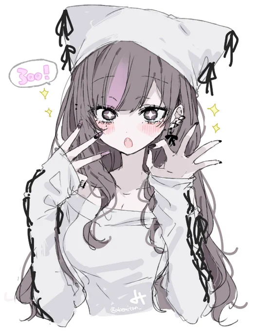 フォロワー300人めでたい! #画とー 