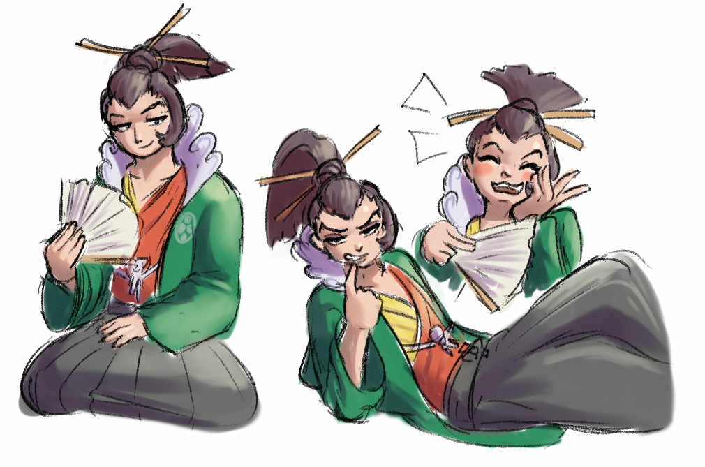 how have i been forgetting to draw my number one ace attorney husbando for so long