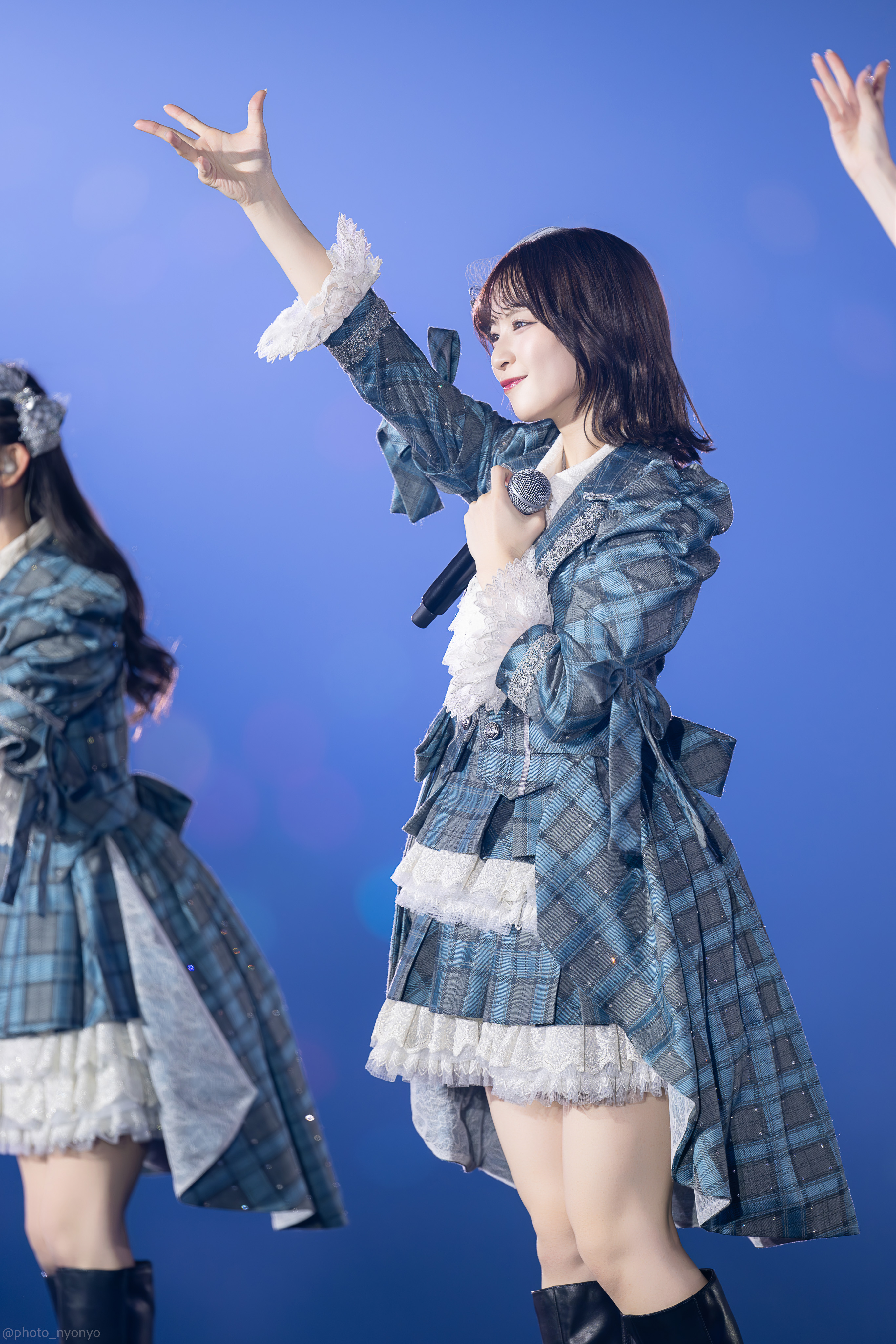 ≠ME 6th ANNIVERSARY アクリルフォトスタンド　冨田菜々風　B賞 ノイミー エンタメくじ B賞 冨田菜々風 フレーム付きクリア