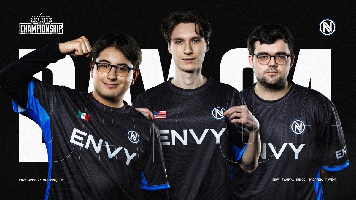 Day 4 at ALGS Champs in Sapporo, Japan

The boys take the stage at 2:00am US Central

Twitch.tv/playapex