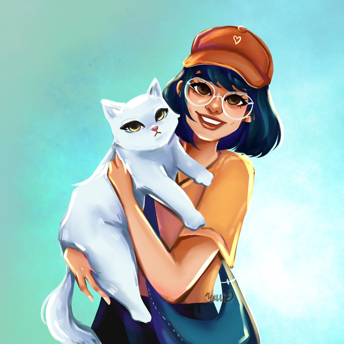 artbyyellie's tweet photo. Happy Arts Month! 🎨🖌️
Rebranding my PFP with our kulit catto 🐈🐱

#profile #profile_pic #newpfp #diigitalart #digitalpainting #art #artph #artist #artoftheday #artpainting #artph #artist #artlover #catlover #catlife https://t.co/oiY06aLcUh