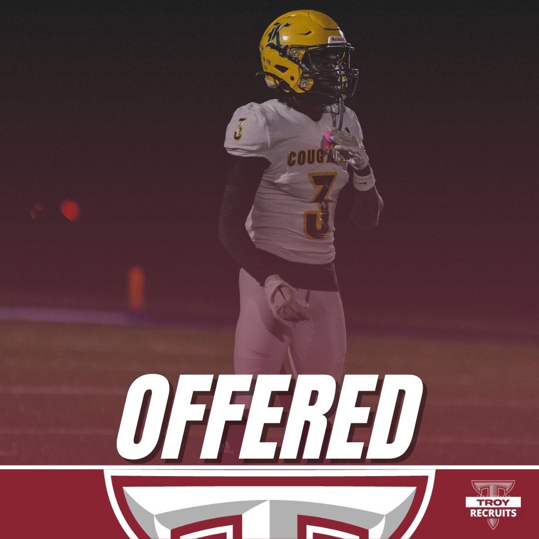 TroyReport (@troy_report) on Twitter photo BREAKING: C/O 2027 <a href="/TroyTrojansFB/">Troy Trojans Football 8x⚔️</a>
has offered 5'10 165lbs Slot Receiver Quintero Frierson Jr. <a href="/frierson_quinny/">Quintero frierson jr</a> from Miami Killian Senior High School. Frierson has 700 receiving yards & 1620 all-purpose yards.
#TroyReport #troyrecruits BREAKING: C/O 2027 <a href="/TroyTrojansFB/">Troy Trojans Football 8x⚔️</a>
has offered 5'10 165lbs Slot Receiver Quintero Frierson Jr. <a href="/frierson_quinny/">Quintero frierson jr</a> from Miami Killian Senior High School. Frierson has 700 receiving yards & 1620 all-purpose yards.
#TroyReport #troyrecruits