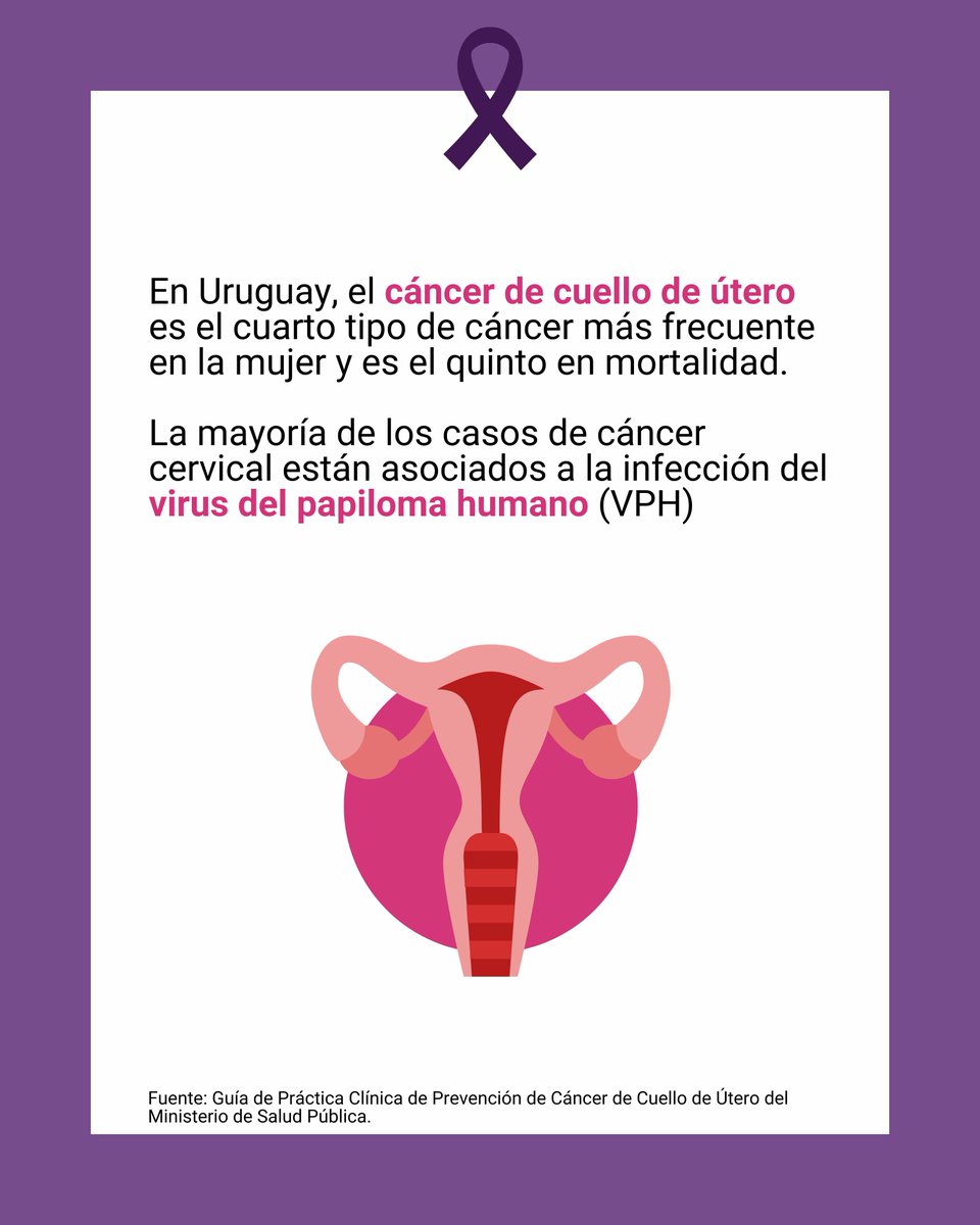 El cáncer es la primera causa de muerte en personas de menos de 70 años en Uruguay. Hoy, en el #DíaMundialcontraelCáncer, quiero compartir algunos datos clave para entender mejor qué sucede en nuestro país.

Prevení con tiempo. Elegí cuidarte💜
