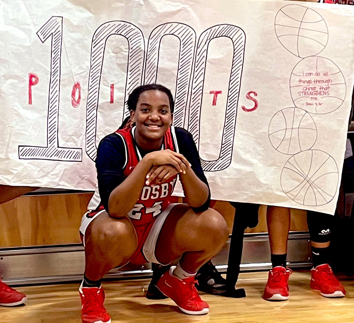 CrosbyGirlsHoops (@crosbygbball) on Twitter photo 🏀 1,000 POINTS CLUB! 🏀
A huge congrats for reaching an incredible milestone—scoring 1,000 career points! Your hard work, dedication, and passion for the game have led you to this achievement, and we couldn’t be prouder.
<a href="/Cbg_Maya/">Lamaya Clark</a> ❤️🔥 #1000Points #HistoryMade #TAKEITALL 🏀 1,000 POINTS CLUB! 🏀
A huge congrats for reaching an incredible milestone—scoring 1,000 career points! Your hard work, dedication, and passion for the game have led you to this achievement, and we couldn’t be prouder.
<a href="/Cbg_Maya/">Lamaya Clark</a> ❤️🔥 #1000Points #HistoryMade #TAKEITALL