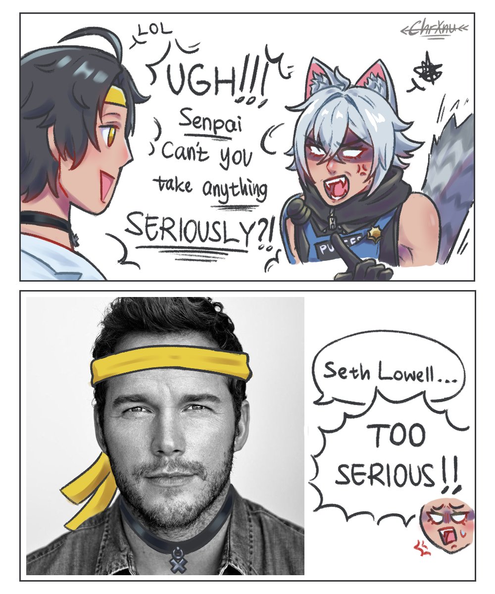 Has anyone made this joke yet 😭💀
#zzzzero #Harumasa #SethLowell