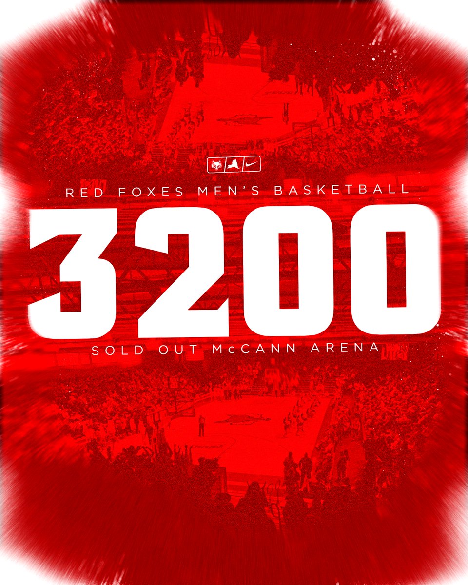 🚨 𝙎𝙀𝙇𝙇𝙊𝙐𝙏 🚨

Tonight's crowd of 3,200 marks the first Marist men's basketball sellout crowd inside McCann Arena since 2008!!!

#FearlessFoxes 🦊