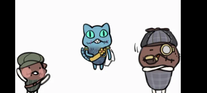 もしかしたら私チェシャ描いたことない??と気づいてしまって探してみたらちゃんとあったよ!!!! 