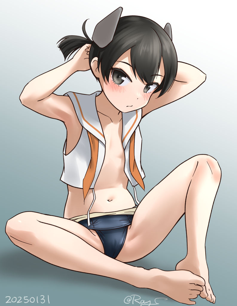 Ray___S's tweet photo. 伊41
新液タブで初描き。設定詰めないと…
#艦これ版深夜の真剣お絵描き60分一本勝負 
#艦これ版真剣お絵描き60分一本勝負_20250131 https://t.co/m8Dnb2hJG1