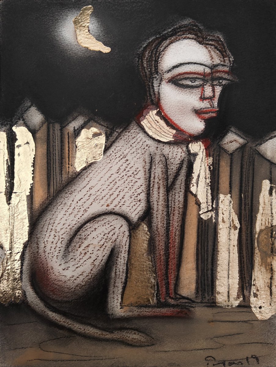 MECARTORIGINAL's tweet image. Artist - Tapan Dash 
Medium - Dry Pastels &amp;amp; Gold Leaf on Acid Free Paper 
Size - 9&quot; x 12&quot; Inches 
#tapandash #AnilSinghvi