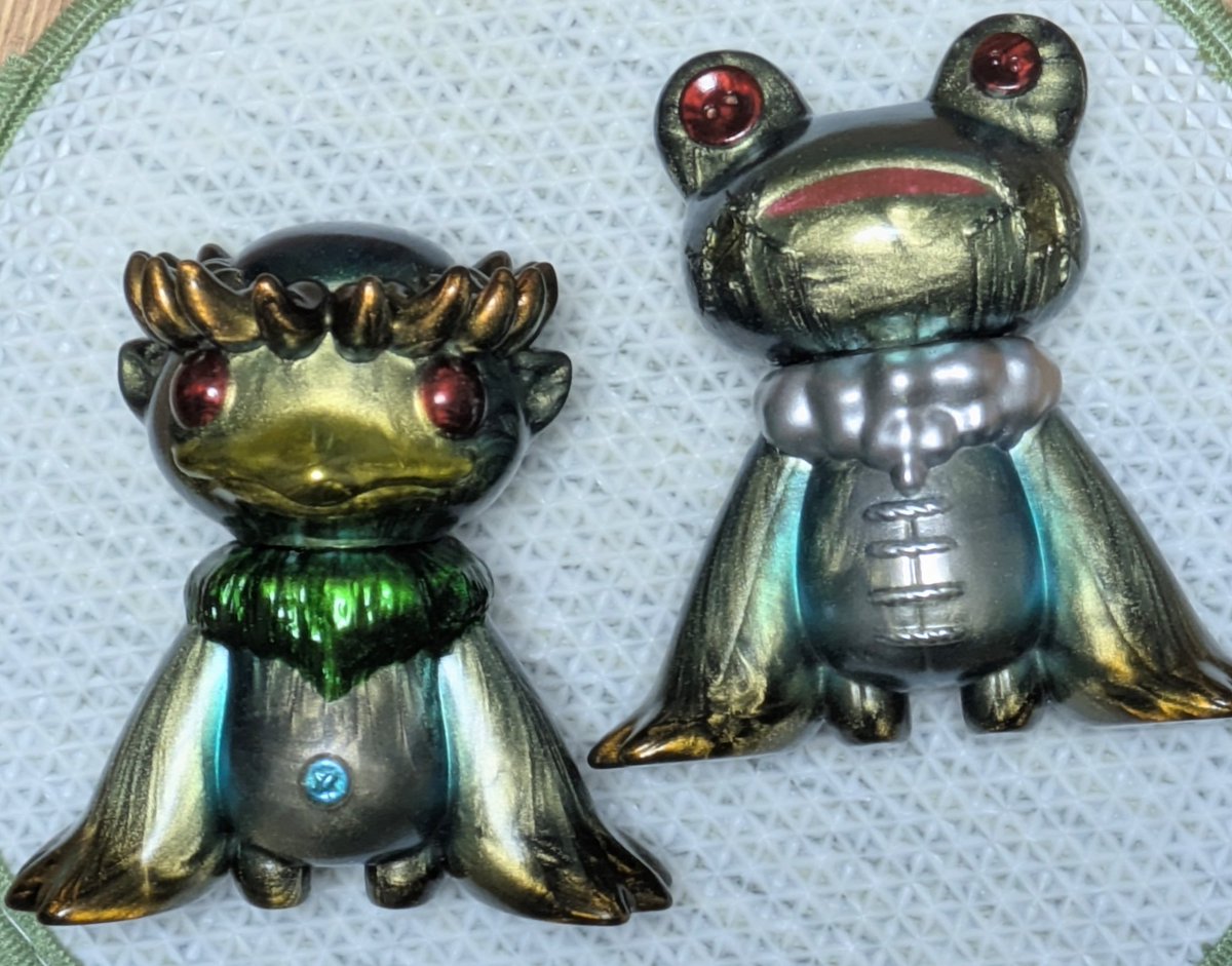 テッチとふかわも仕上げ待ち〜 #WF2025W #Elfrog工房