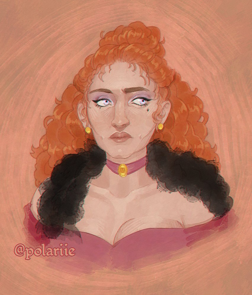 polariie's tweet photo. portrait c0m for @Paravilintiniay https://t.co/vGZDnKuhZ8