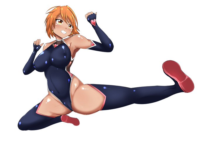 プリキュアの日なんで対魔忍キュアブラック #プリキュアの日 