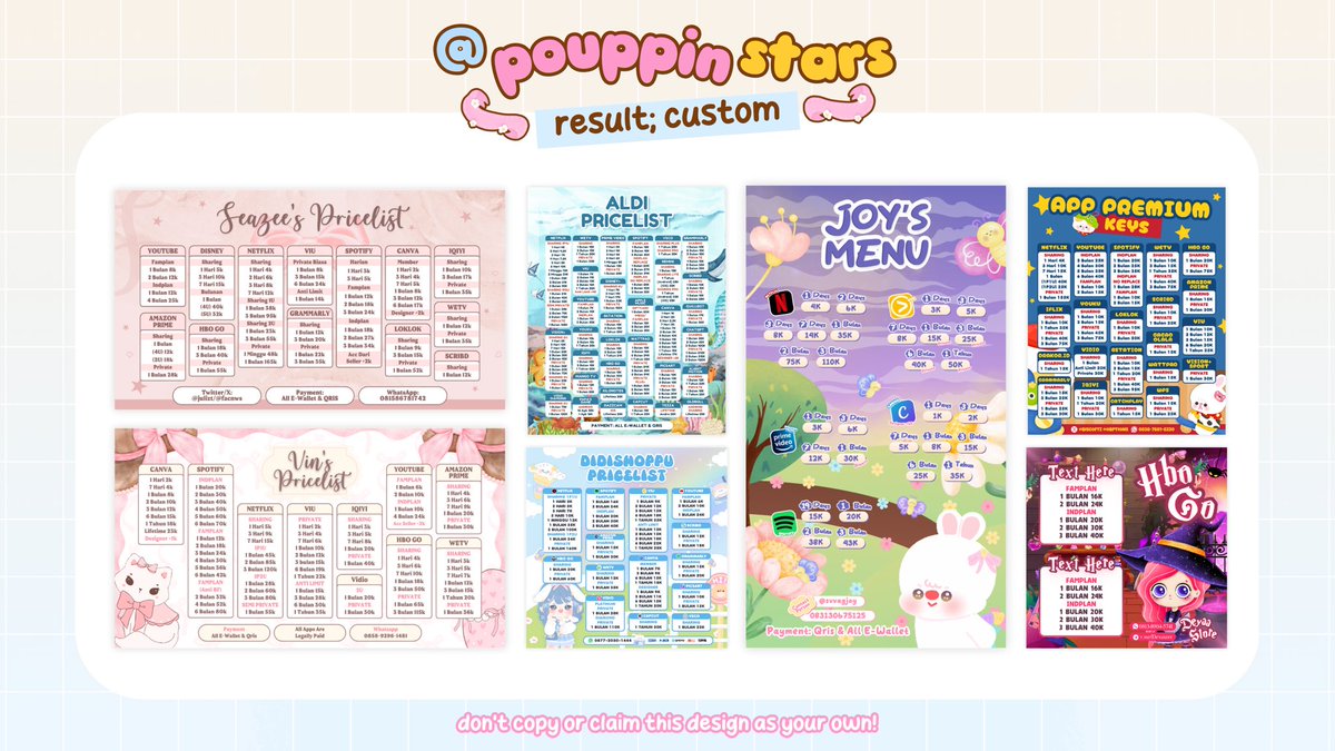 ㅤ 
ellO dearest ... #zonauang " welcome(!) ˳ ˑ 🐈‍⬛ .. ˚ yum~ ⭐️ ۫ ◌ iNO open for jasa edit PL nih! ˚⡷✿ 𓂂 dengan design lucu &amp; cantik 🥛 𓏸 ִ 𖹭 🎀

🧃 ✿  ׂ 𓂂 tunggu apalagi? yuk jajan ˚❗️⡷ ♡ ⠟cek full katalognya ke link ini 🌀. ° 𓂋 < bit.ly/4gAqCDd > ♡ ₊˚
ㅤ